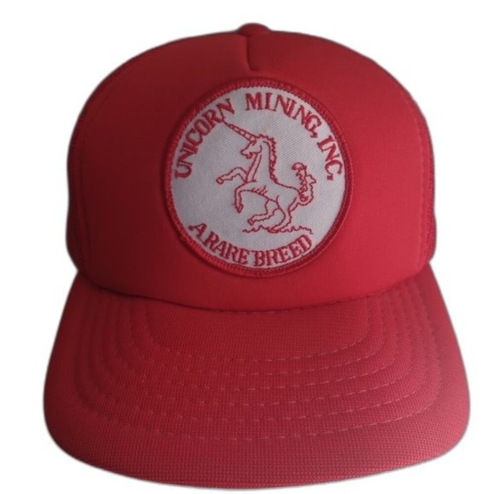 Vintage Cardinal & co foam trucker snapback hat